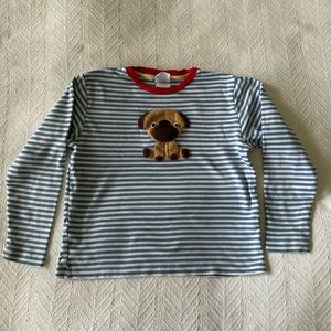 Bella Bliss appliqué tee dog